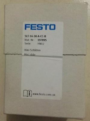 NEW FESTO SLT-16-30-A-CC-B (197895) Mini Slide
