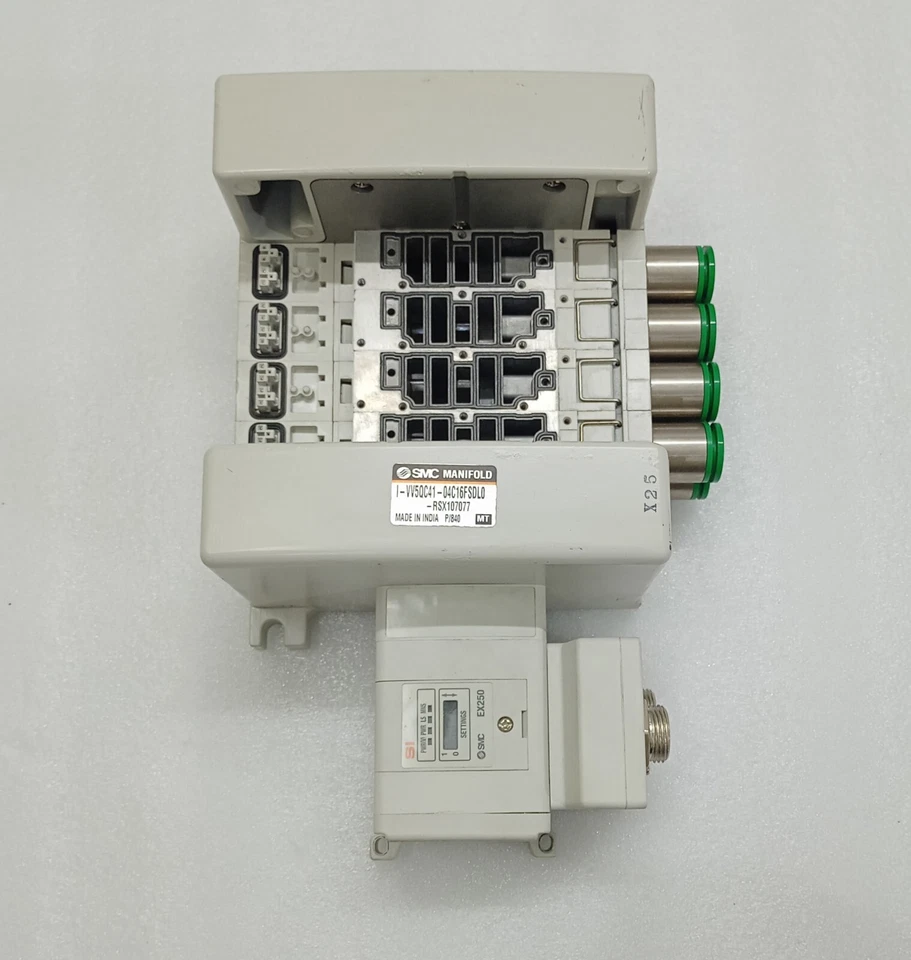 Dispositif SMC EX250 SI Avec Manifold SMC I-VV5QC41-04C16FSDLO - Photo 3/4