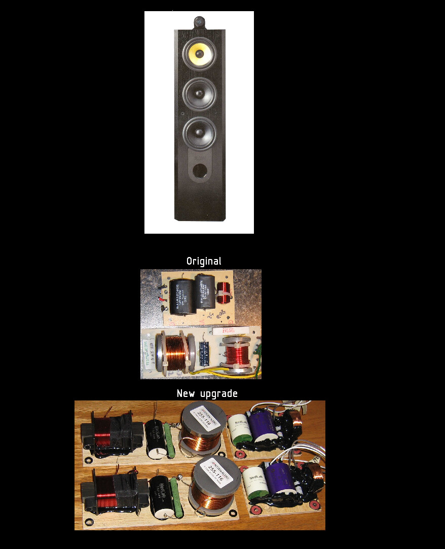 B&W 803 -S2 matrix Speaker - crossover upgrade restore - NEW