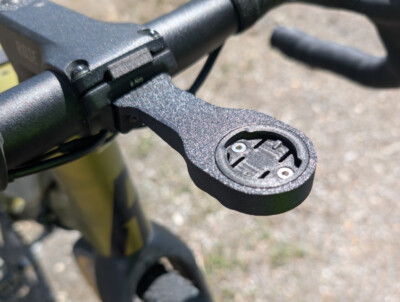Vorbau Halterung für Rose Square Mount, Garmin, Wahoo - Mit GoPro Aufnahme
