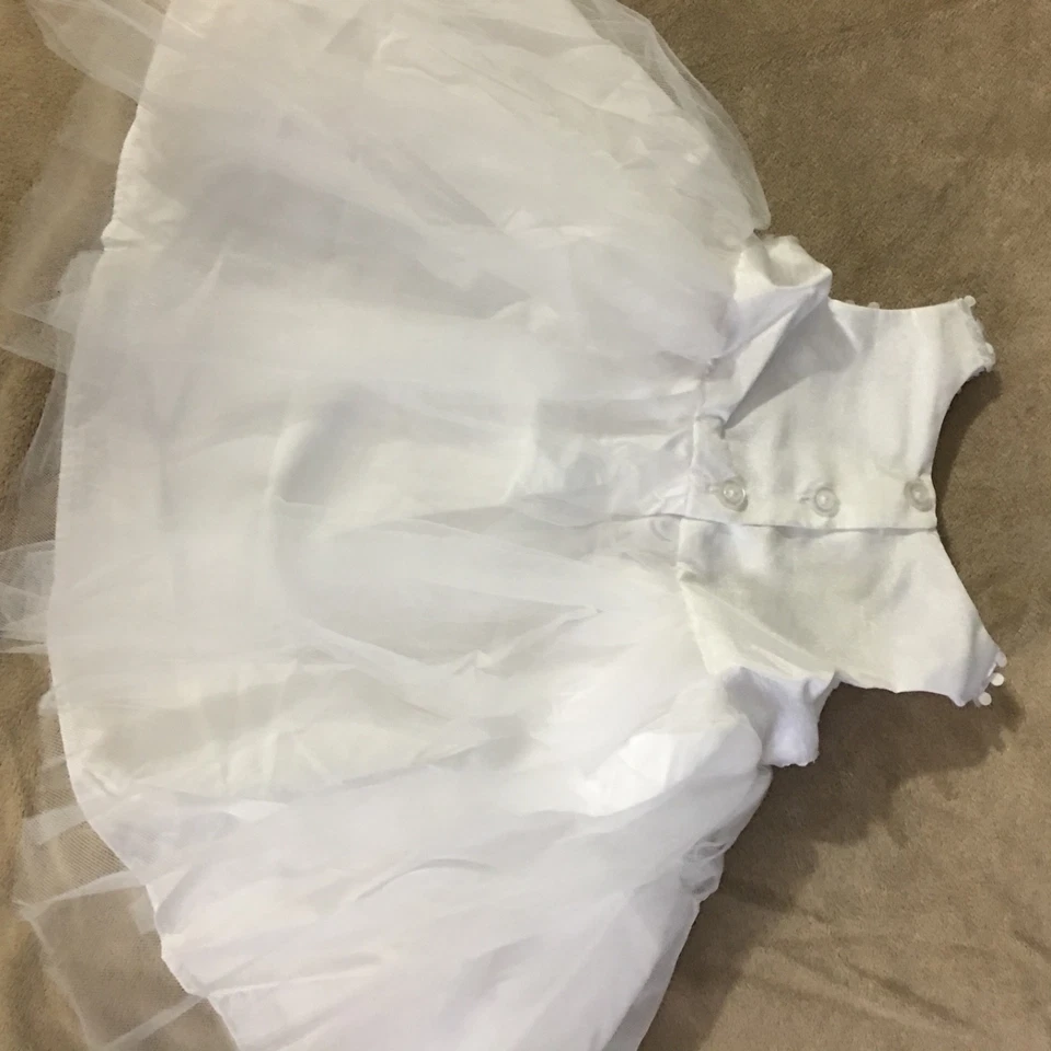 Vestido Tevolio Blanco 6M (1) Foto 3 de 4