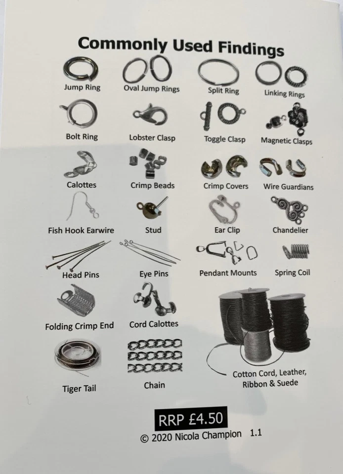 Starting Out - A Beginner's Guide to Making Beaded Jewellery - Limited Free P&P  - Image 3 of 3