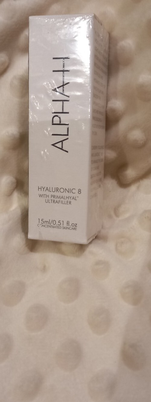 100% Alpha Hyaluronic 8 Serum with Primalhyal Ultrafiller 15ml - New & Sealed