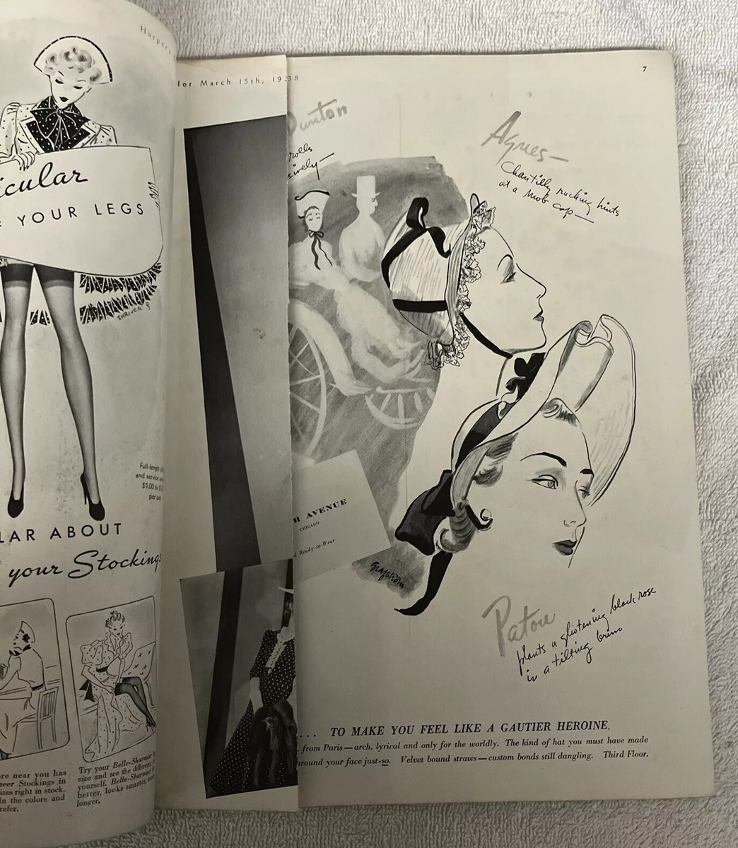 HARPERS BAZAAR March 15 1938 AM Cassandre Cover - Princess HARPERS BAZAAR March 15 1938 AM Cassandre Cover - Princess