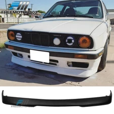 Fit 84-92 BMW E30 3-Series PU RG Style Front Bumper Lip Spoiler Valance