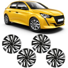 For Peugeot 208 A9 15" Car Hubcaps Wheel Cover Hub Caps R15 Steel Wheel Snap-On