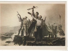 1982 WW2 Military War Sailor Navy Battle Marine Sevastopol OLD Russian Postcard