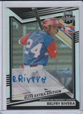 BELFRY RIVERA 2022 Elite Extra Edition AUTO DOMINICAN PROSPECT