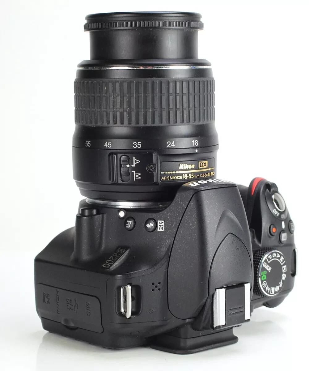新品級 Nikon D3200 AF-S 18-55mm VR #M040 Nikon D3200 DSLR Camera with 18-55mm Lens - Powerful 24.2MP