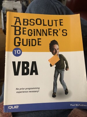 Absolute Beginner's Guide to VBA by McFedries, Paul