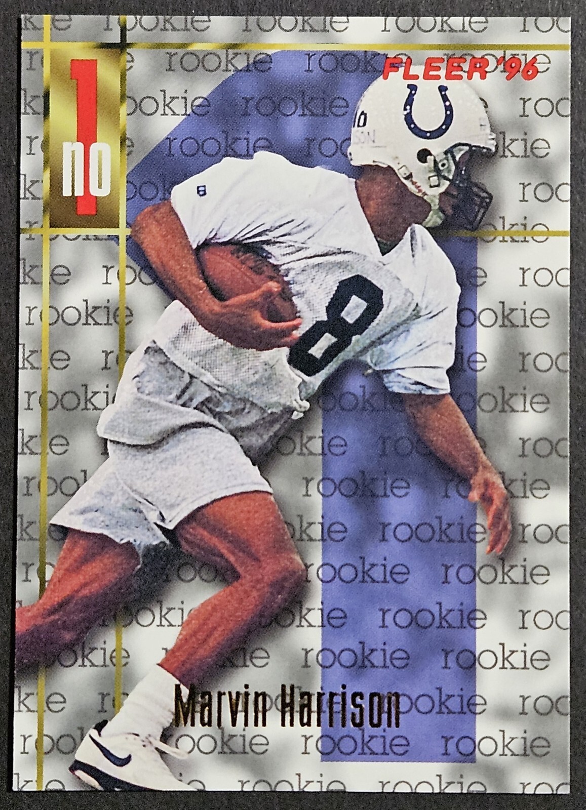 1996 Fleer #159 Marvin Harrison Rookie RC Indianapolis Colts HOF