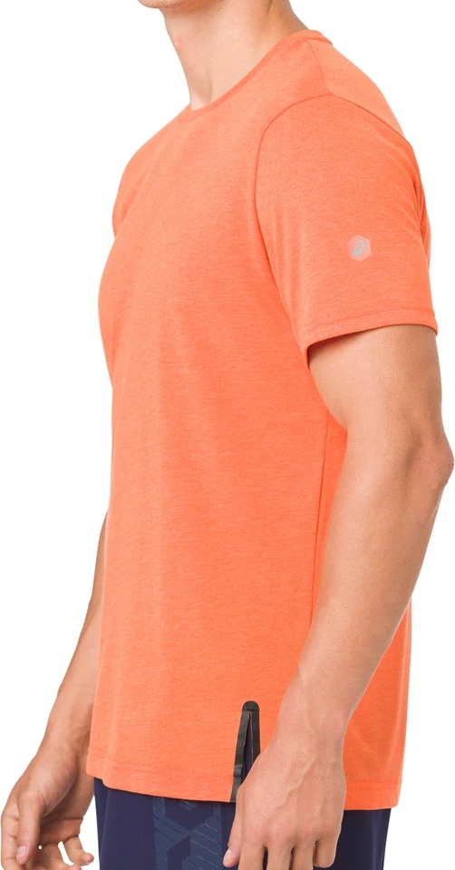 Camiseta de running ligera de manga corta naranja para hombre Asics Gel-Cool 2 Foto 3 de 4
