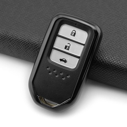 TPU Car Remote Smart Key Case Cover For 2013-2022 Honda Accord Civic CRV Odyssey - Picture 3 of 36