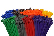 *100 St. von 2,5 bis 9,0 x 100 bis 780mm Kabelbinder farbig bunt Farbe nach Wahl