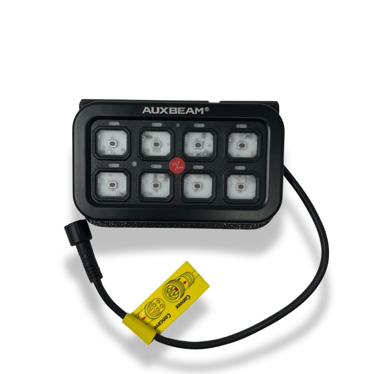 Ford F-150 Auxbeam 8-Gang Switch Mount | 2021-2024 | Overhead