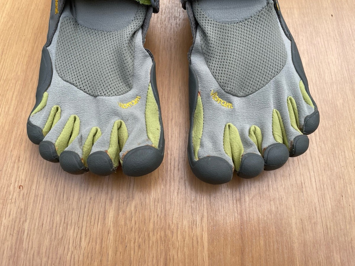 Vibram FiveFingers Sprint Barefoot Running Shoes Gray/Green  display picture 1