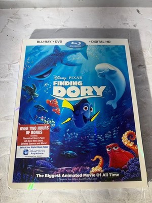 Finding Dory Blu-ray DVD Digital HD Disney Pixar 2016 Slipcover Brand New Sealed