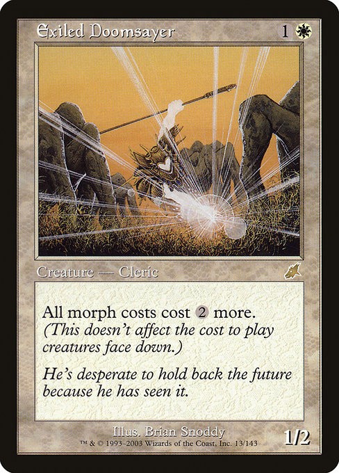 MAGIC The Gathering 英語版 EXILED MTG Exiled Doomsayer SCG English NM | eBay