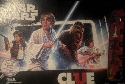 Star Wars CLUE Board Game Disney/Hasbro Game