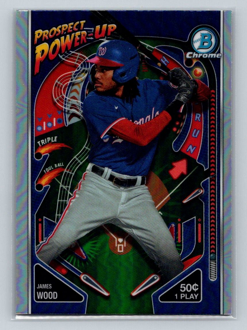 2024 Bowman #PP-14 James Wood Prospect Power-Up
