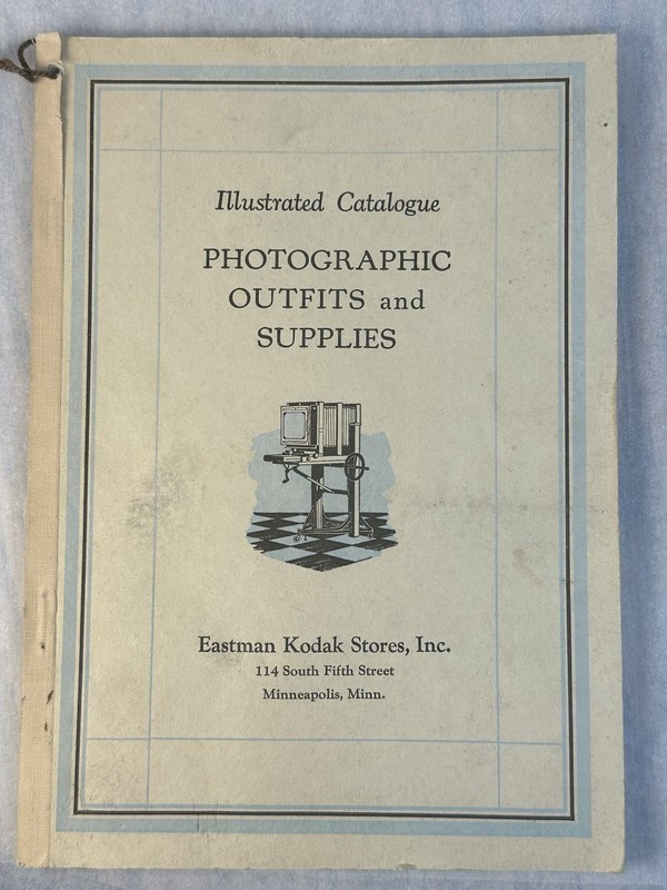 Kodak Illustrated Catalogue PHOTOGRAPHIC OUTFITS & SUPPLIES - No.29 (1929?)