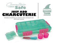 SubSafe Charcuterie Safe Snackle Box 4PC Set Waterproof Container Shark Tank NEW