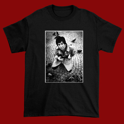 Leonard Cohen - Amsterdamb Short Sleeve Cotton Black Men S-234XL T-Shirt