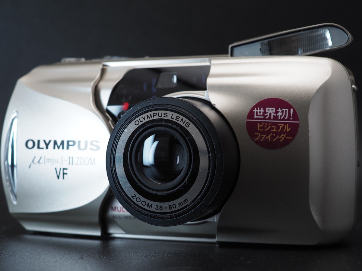 OLYMPUS μ［mju:］-II ZOOM VF オリンパス ミュー Olympus mju µ ii Zoom VF Point & Shoot 35mm Film Camera From JAPAN