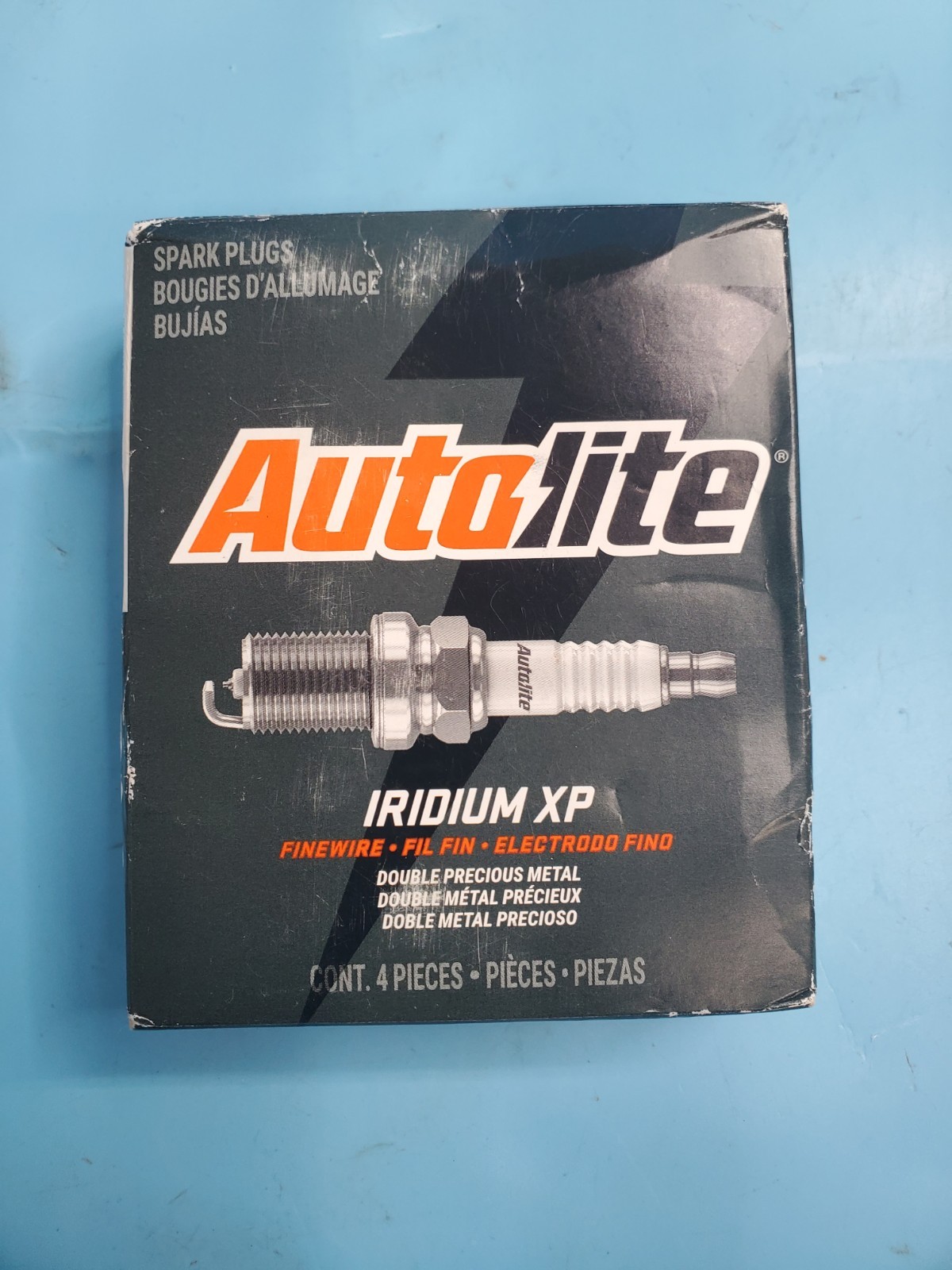 Autolite Iridium XP Automotive Replacement Spark Plugs, XP5325 Pack of 4