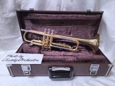 Yamaha YTR-2320E Trumpet Yellow Brass Clear Lacquer Case Included 2393B