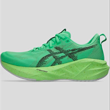 ASICS Mens  Novablast 5 Vital Green/Black Siz...