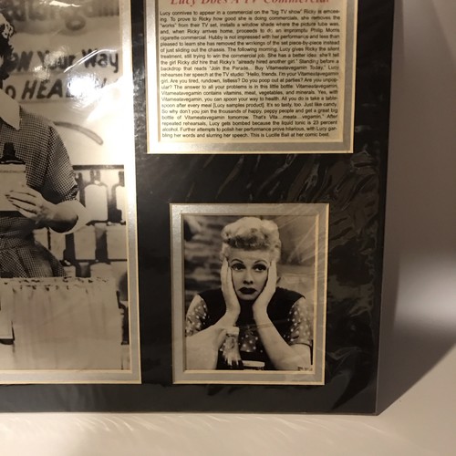 “Lucy Does A TV Commercial” Photo Collage - "I Love Lucy" Ready For Framing - Picture 4 of 5
