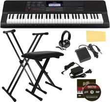 Casio CT-X700 61-Key Keyboard w/ Adjustable S...