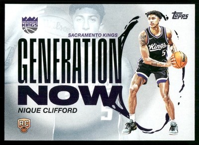 Nique Clifford Rookie - 2025-26 Topps Flagship Basketball - Generation Now 