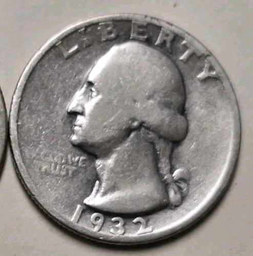 1932-S Washington Silver Quarters KEY DATE Fine