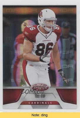 2011 Certified Mirror Red 48/250 Todd Heap #14 READ yf0
