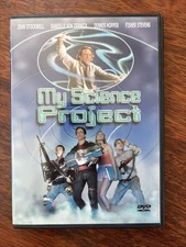 My Science Project DVD 1985 Cult Classic RARE DISNEY Dennis Hopper w Insert mint