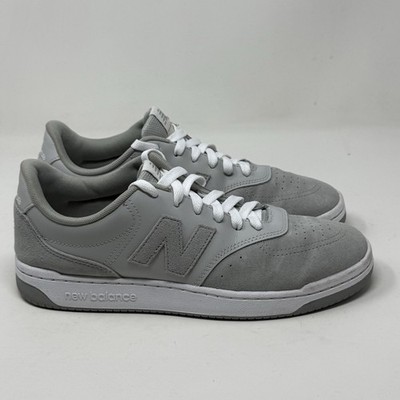 New Balance BB80 Basketball Court Sneakers Shoes Mens 9.5 D Gray Suede Low Top