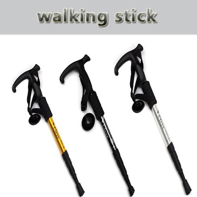 Trekking Poles Nordic Walking Hiking Sticks Anti-shock Adjustable Alpenstock