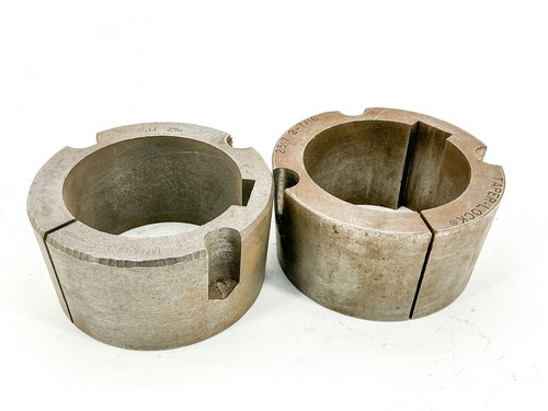 Lot of 2 2517-2-7/16 Taper-Lock Bushing 2-7/16" Bore 