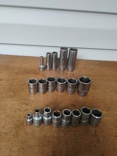 MAC Tools Lot Of Misc Metric Sockets 19 Pieces