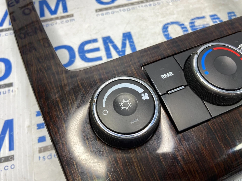 13-17 CHEVY TRAVERSE climate temperature a/c heater control bezel 22969802 OEM — 第 4/4 张图片