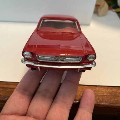 1965 Mustang Plastic Promo Model By AMT 1/25 Scale Red - Picture 6 of 12