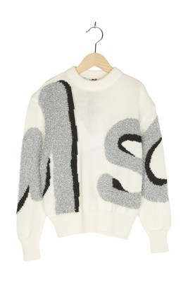 MSGM StrickPullover Gr. EU 104 Weiß Mädchen Neu