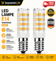 Dicuno E14 Led Warmweiß 3000K, 3W Led Lampe FüR Dunstabzugshaube, Wandlampen X2
