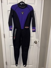 Henderson USA Wetsuit Microprene Womens Size Large Surf Scuba Purple