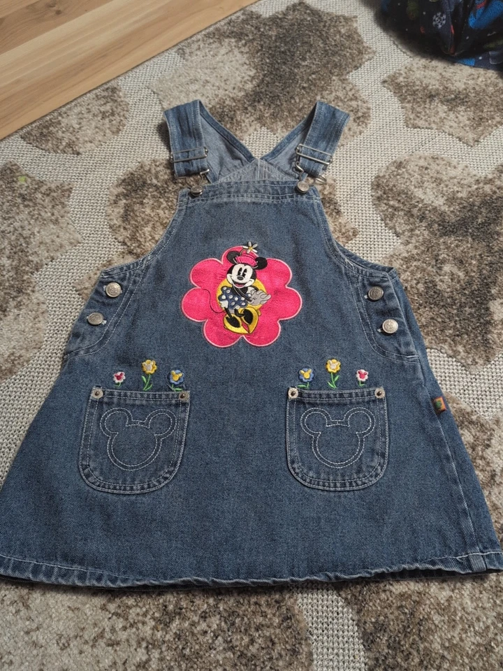 Vestido Mono Vintage Minnie Jean y Vestido Mono Princesa Disney Y2k Jean Paquete Foto 2 de 4