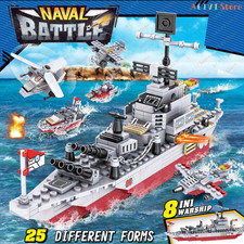 Navy War Chariot – Nave da Guerra Blocchi Costruzione-NOBOX