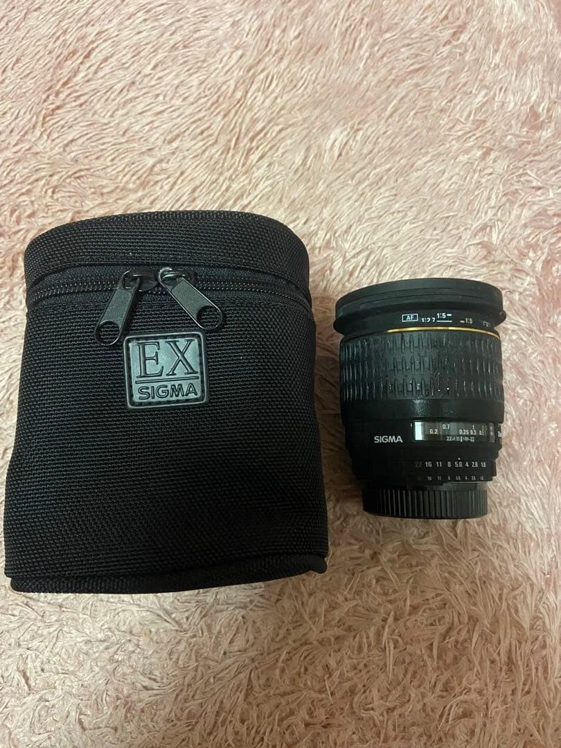Sigma 24mm f/1.8 EX DG Macro Lens for Nikon F #0001 | eBay