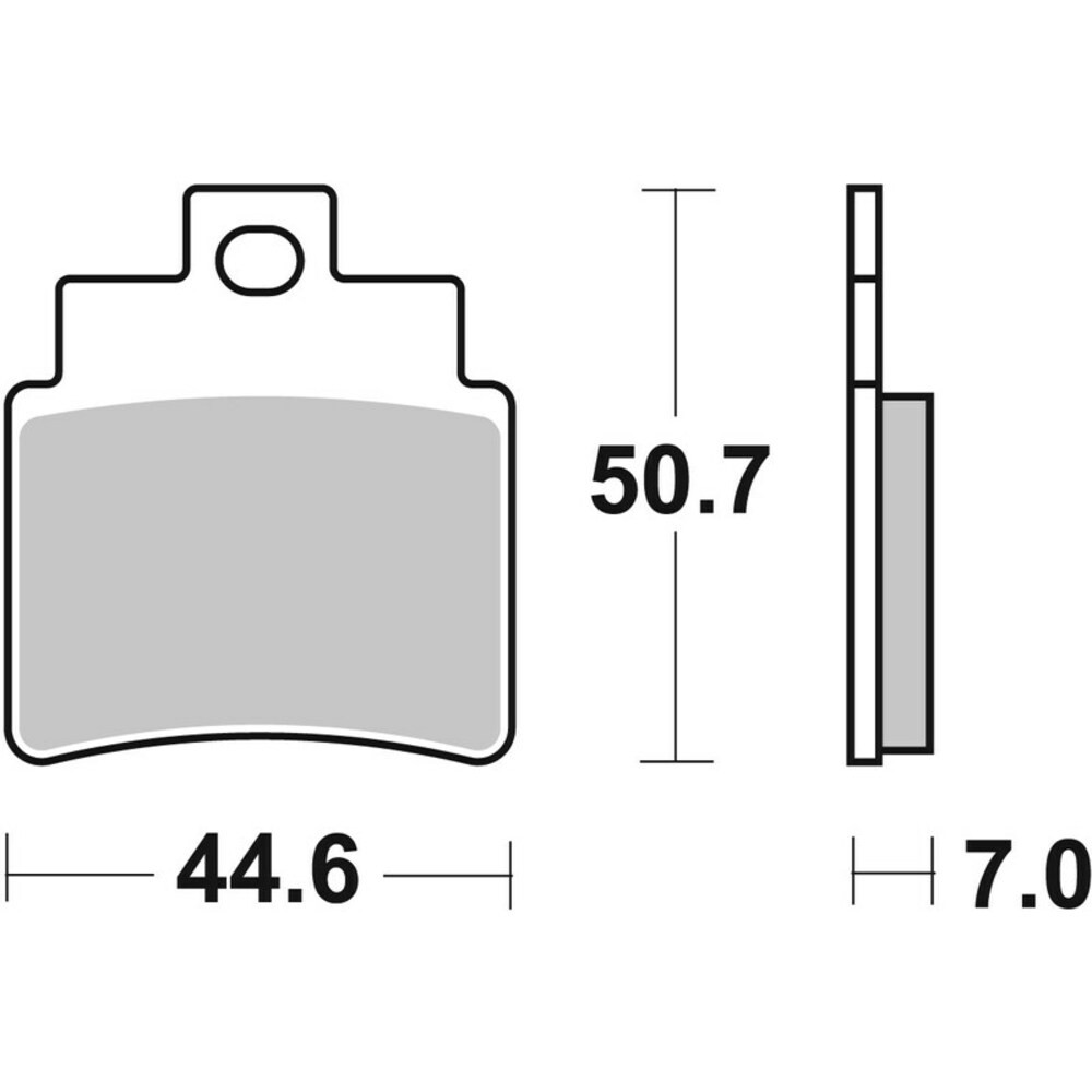BRAKE PAD SET DISC BRAKE 07GR71SD - Image 3